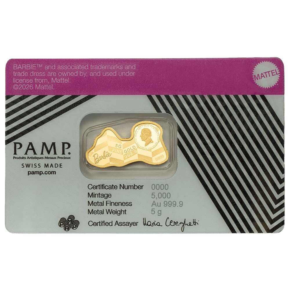 5g Gold Bar Barbie™ back